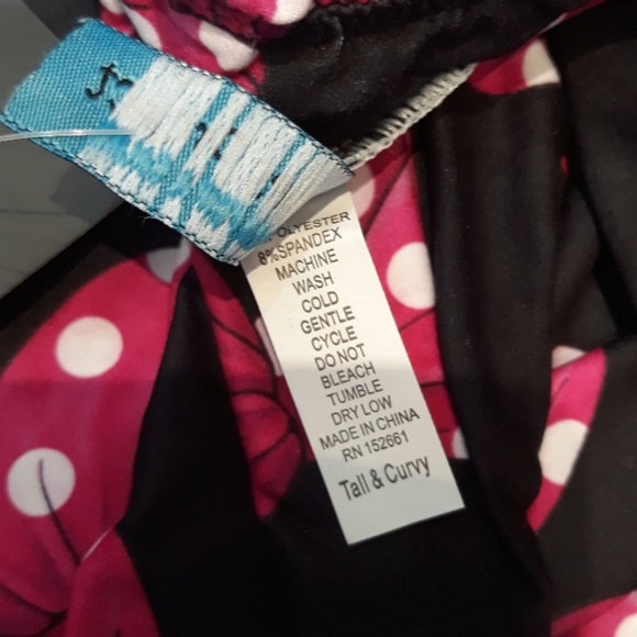 NWT Charlie project leggings Minni pink - Picture 6 of 7